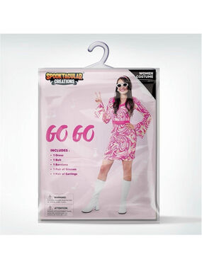 New Spooktacular Creations Womens Go-Go Girl Costume